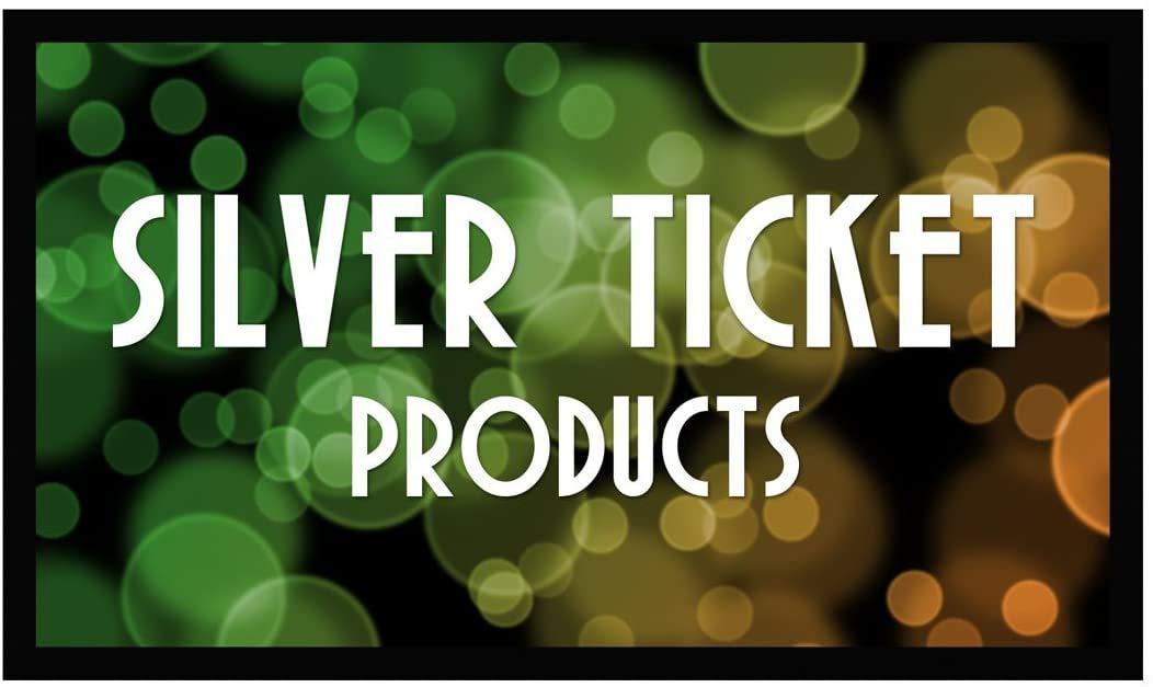 Silver Ticket Products Silver Ticket Products STR Series 6 Piece Home Theater Fixed Frame 4K / 8K Ultra HD, HDTV, HDR & Active 3D Movie Projection Screen, 16:9 Format, 220\" Diagonal, White Material STR-169220