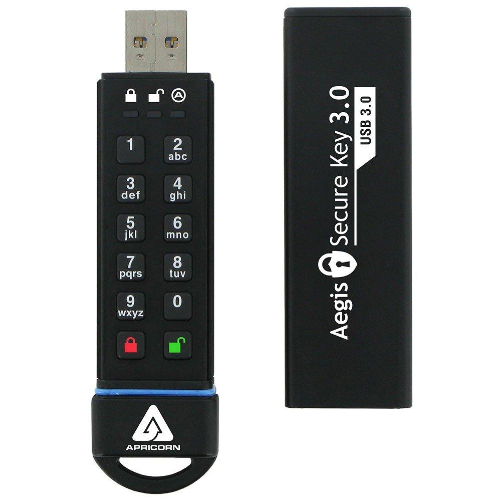Apricorn Apricorn Aegis Secure Key - USB 3.0 Flash Drive, ASK-256-240GB Encrypted USB Memory MM1278 ASK3-240GB