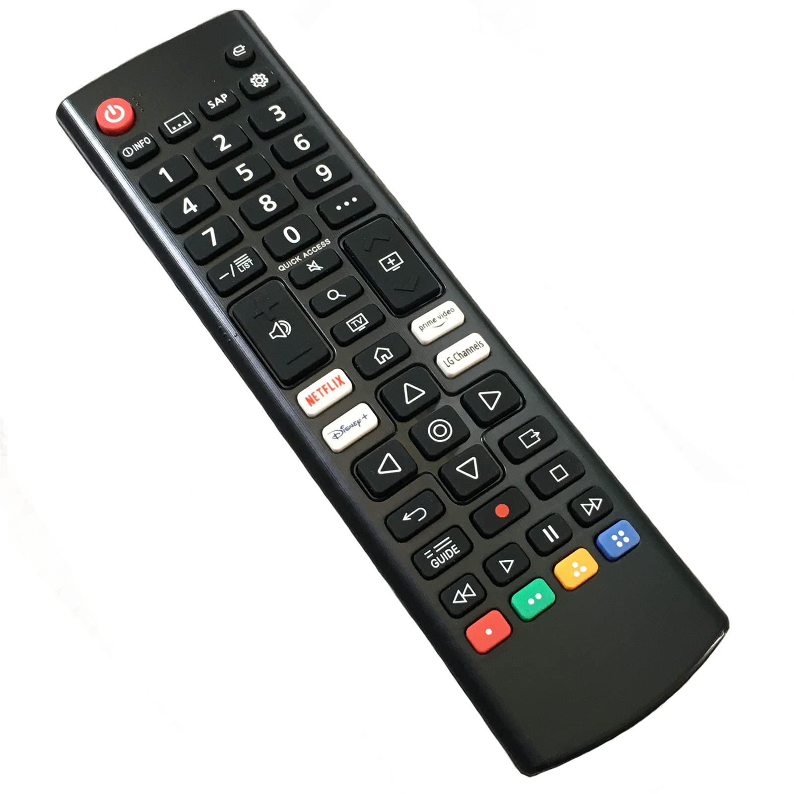 Kassionel Universal Replacement Remote Control AKB76037601 Compatible for All LG TV LED OLED LCD Webos 4K 8K UHD HDTV HDR Smart TV with LG Channels, Disney Plus, Netflix, Buttons