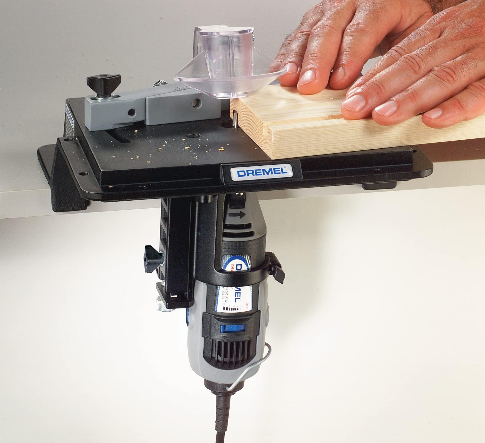 Dremel Dremel 231 Portable Rotary Tool Shaper and Router Table- Woodworking Attachment Perfect for Sanding, Shaping, and Trimming Edges