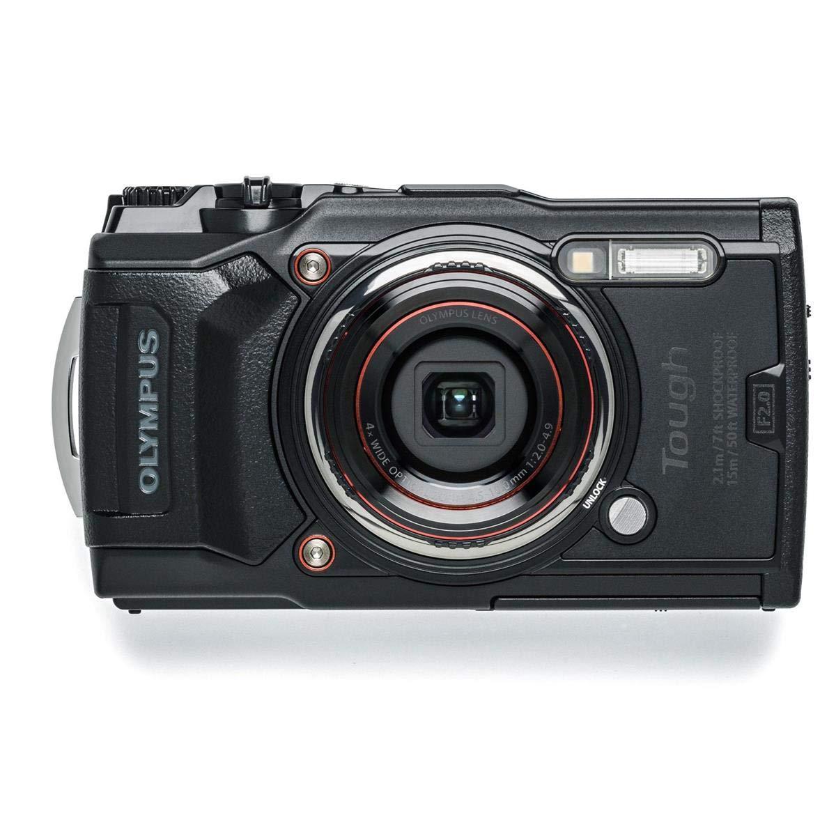Olympus Olympus Tough TG-6 Waterproof Camera, Black
