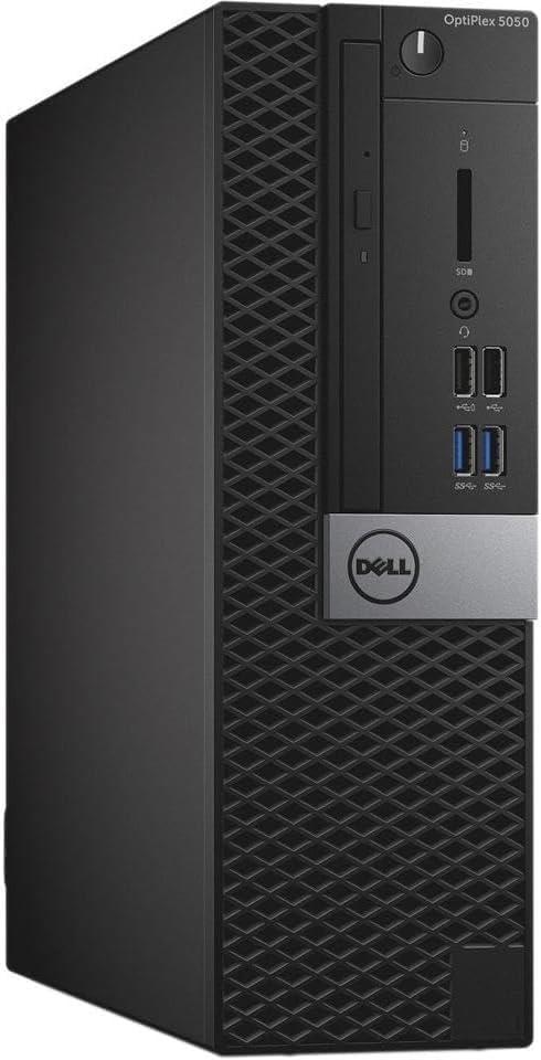 Dell Dell Optiplex 5050 SFF PC Desktop Computer with 21.5\" FHD(1920x1080) Monitor, i5-7500 3.4GHz, 16GB RAM, 256GB SSD, RGB Keyboard, Mouse, Win10 Pro (Renewed)