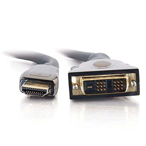 C2G/ Cables To Go C2G DVI to HDMI Cable, HDMI Adapter, in Wall HDMI Cable, CL2, 49.2 Feet (15 Meters), Black, Cables to Go 40310