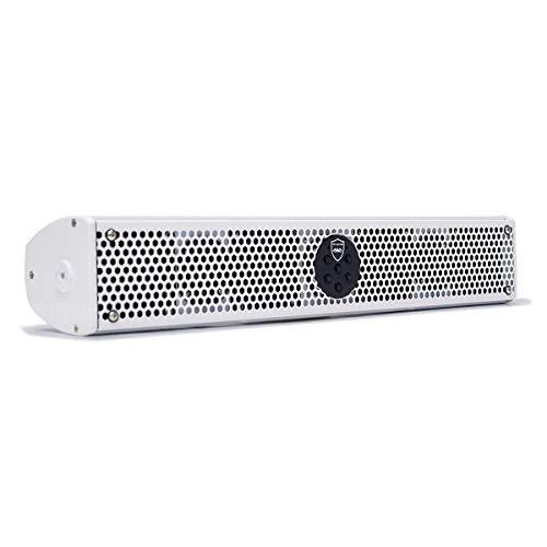 wet sounds Wet Sounds Stealth 6 Ultra HD White All-in-one Amplified Soundbar with Remote (Renewed)