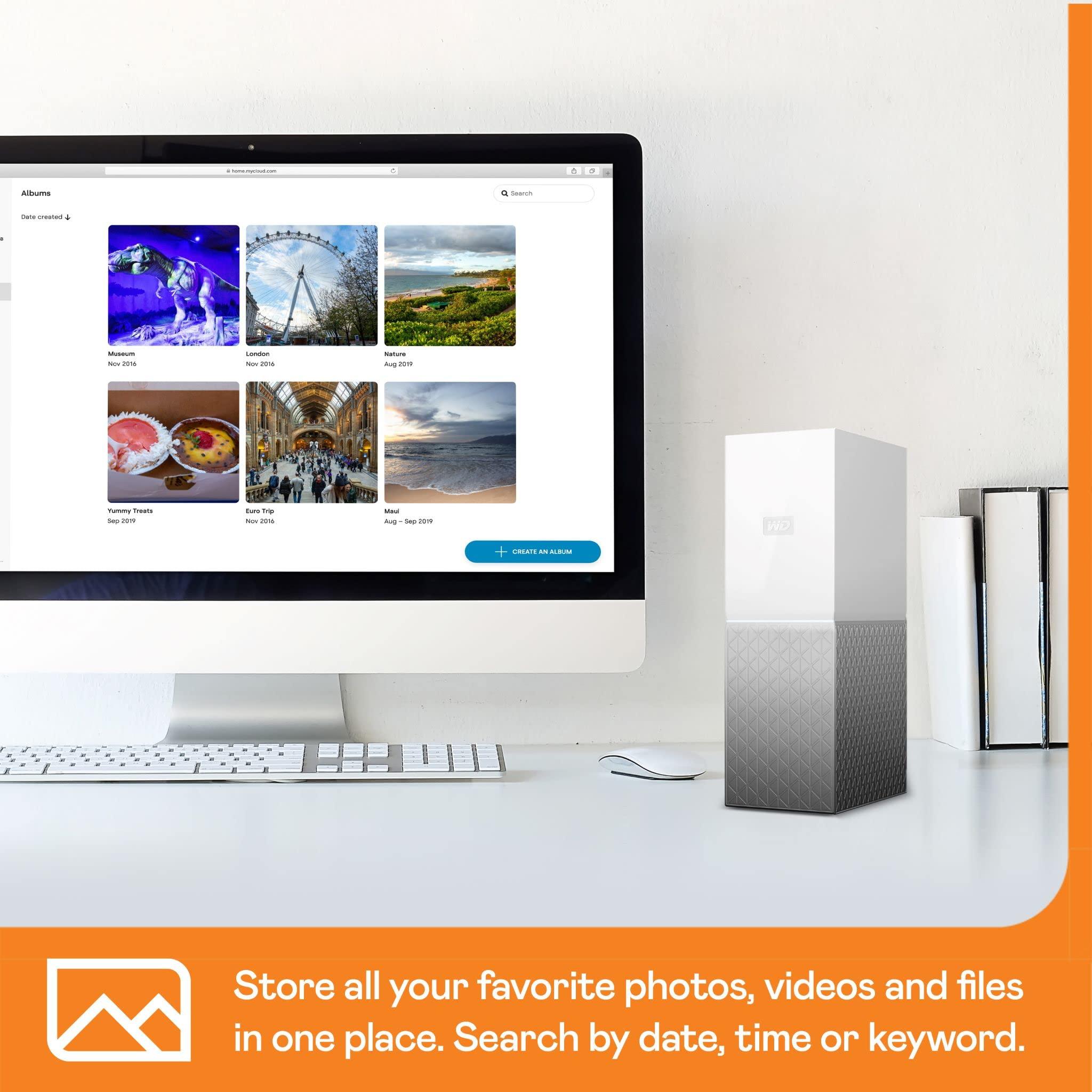 Western Digital WD 8TB My Cloud Home Personal Cloud Mechanical Hard Drive