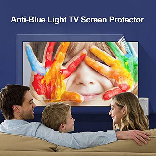 TYRHMY 65 Inch TV Anti Blue Light Screen Protector - Anti-Glare/Anti-Scratch Film for LCD, LED, 4K OLED & QLED HDTV Displays,39" 856 * 478