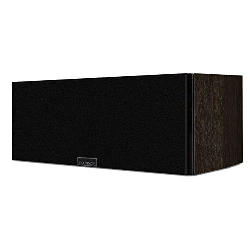 Fluance Fluance Signature HiFi 2-Way Center Channel Speaker for Enhanced Dialogue and Vocals in Home Theater Surround Sound Systems - Natural Walnut (HFCW)