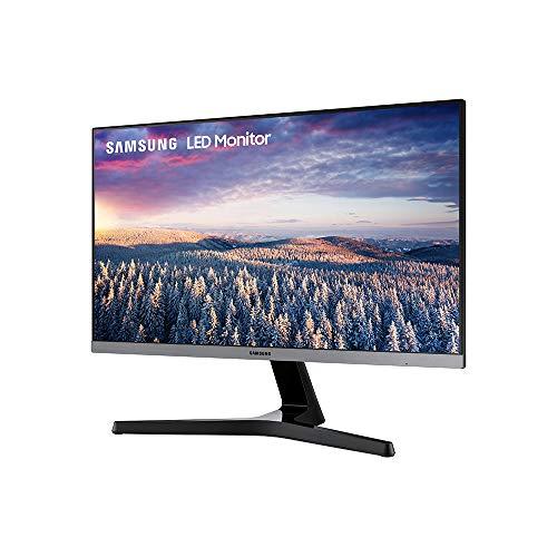 SAMSUNG SAMSUNG 24" FHD Monitor with Bezel-LESS Design - LS24R350FHNXZA, Dark Blue Gray