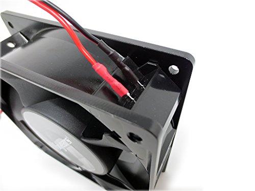 Bgears Bgears b-Blaster-AC 120x38mm AC 100-125V High Speed Extreme Airflow Cast Aluminum 2 Ball Bearing Fan