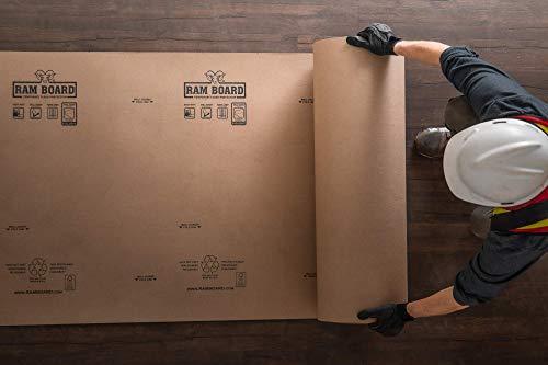 Ram Board Ram Board 38 inch x 100 feet Heavy Duty Painting, Remodeling, Construction, Temporary Floor Protection (317 Sq. Ft.) - 46 RB 38-100