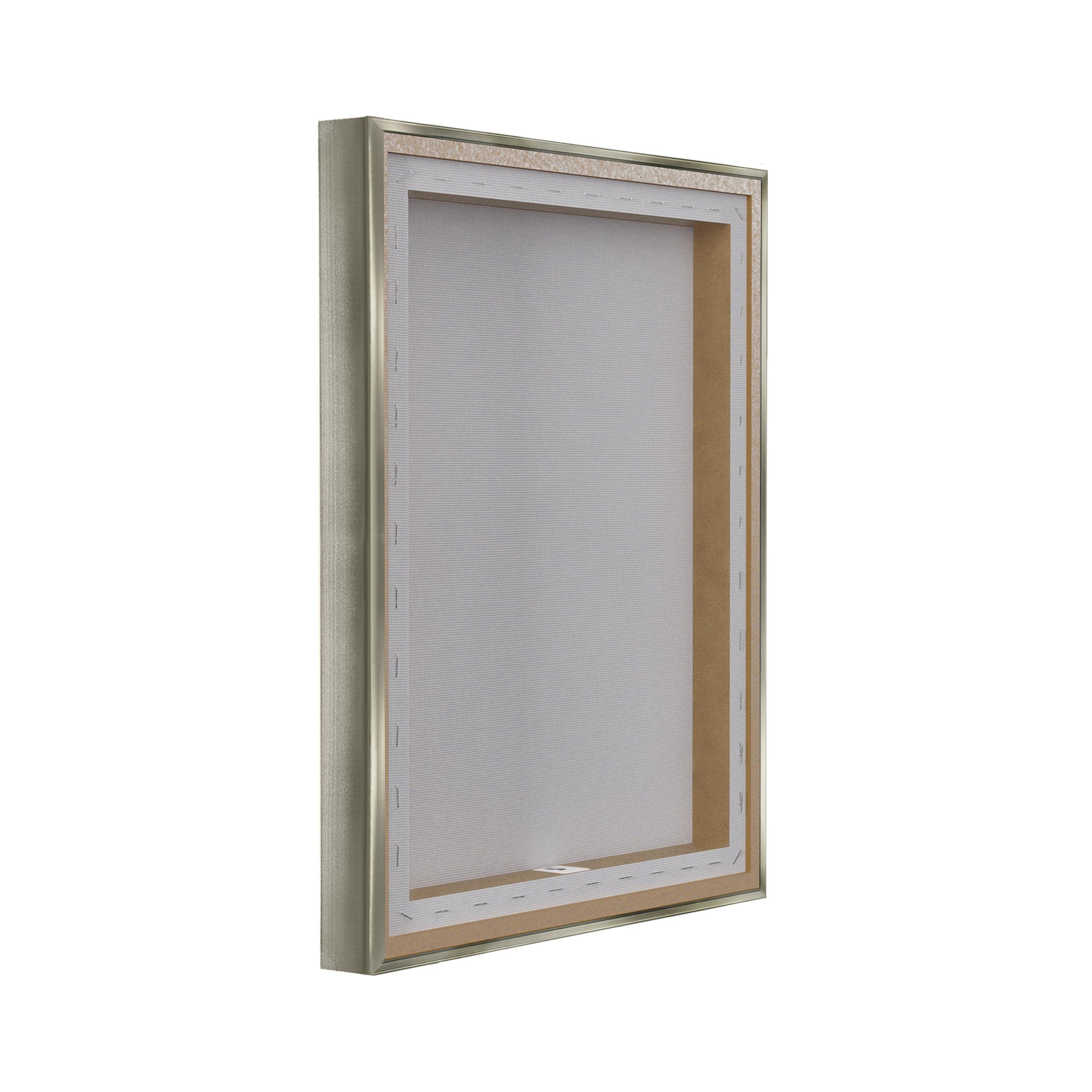 Stupell Industries Stupell Industries Fashion Glam Toilet Paper Designer Detailing, Floater Frame, Design by Ziwei Li