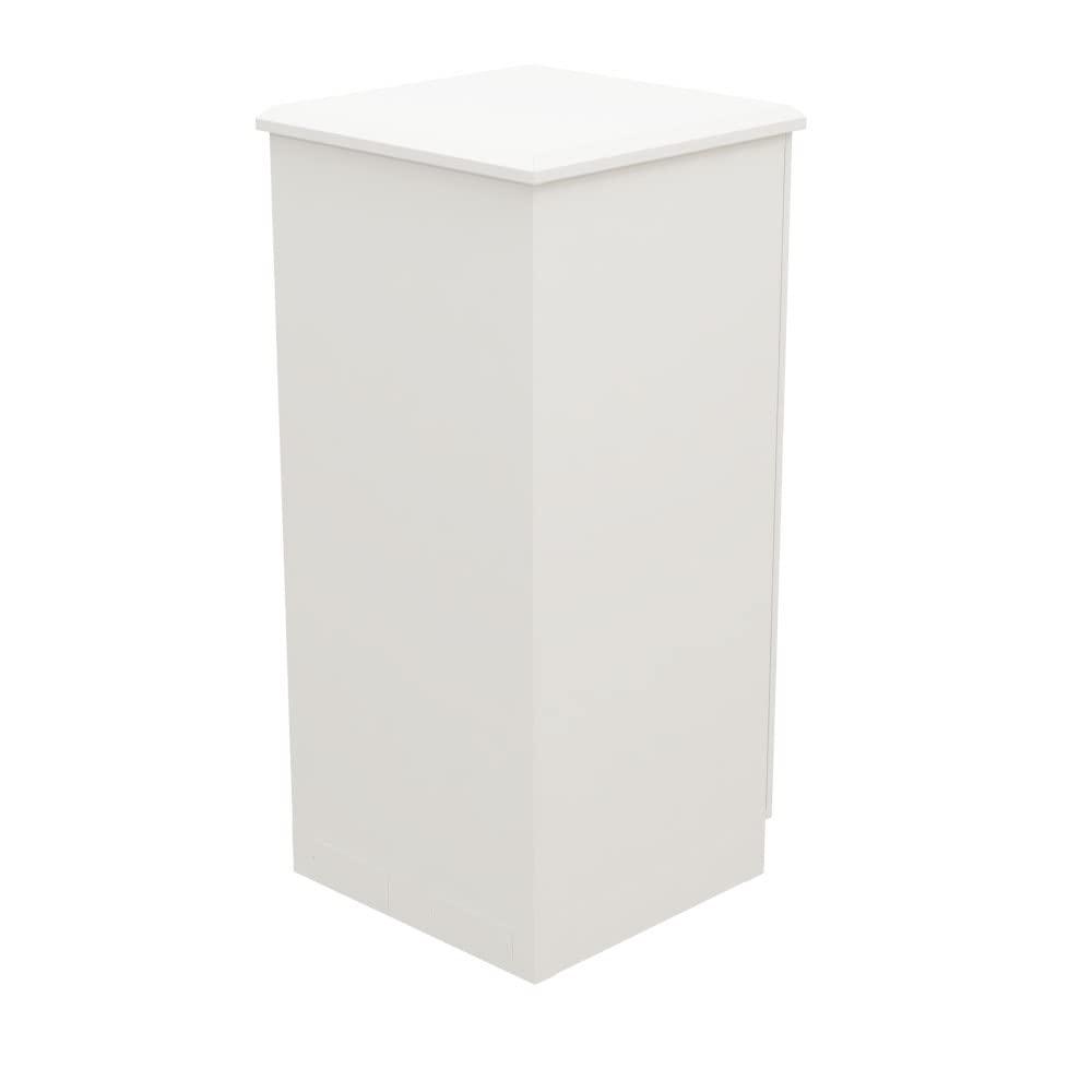 NavePoint NavePoint Floor Mount Outdoor Network Cabinet, 26U, Fans with Temperature Control, White, IP66-Rated