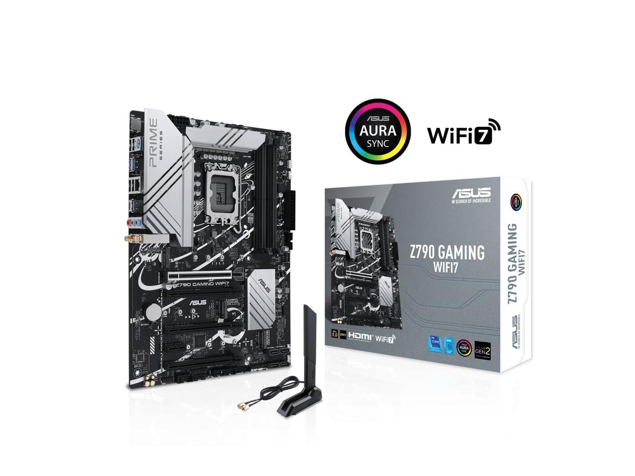 INLAND INLAND by Micro Center CPU Motherboard Intel i9-12900K 12th Gen 16-Cores LGA 1700 Desktop Processor with ASUS Z790 Gaming WIFI7 ATX Motherboard