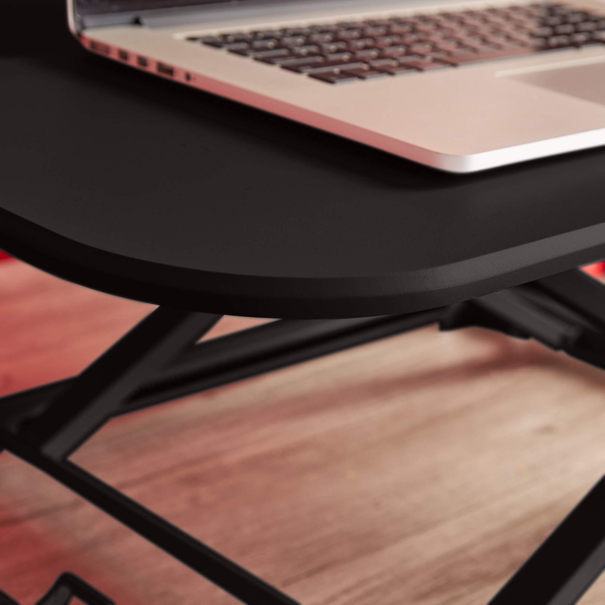 TrueSeating TrueSeating Ergo Height Adjustable, Small, Black