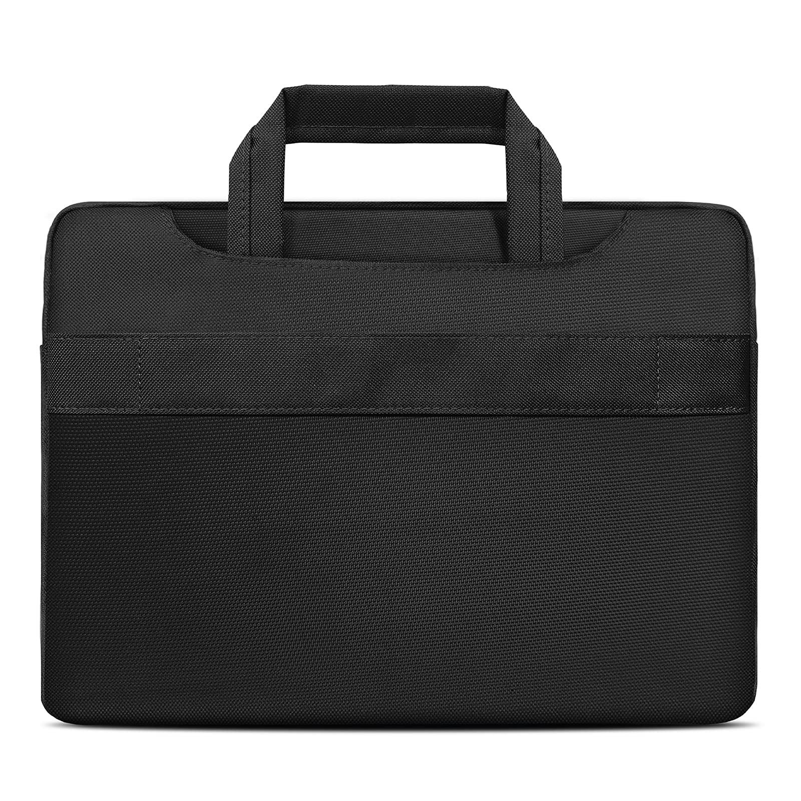 IBENZER iBenzer 15.6 16 inch Laptop Computer Sleeve Carrying Case Bag for New MacBook Air 15-inch M2 A2941, MacBook Pro 15/16-inch, 15" Surface/Dell/HP/Acer/Lenovo Chromebook, Black LS-SLD15-BK