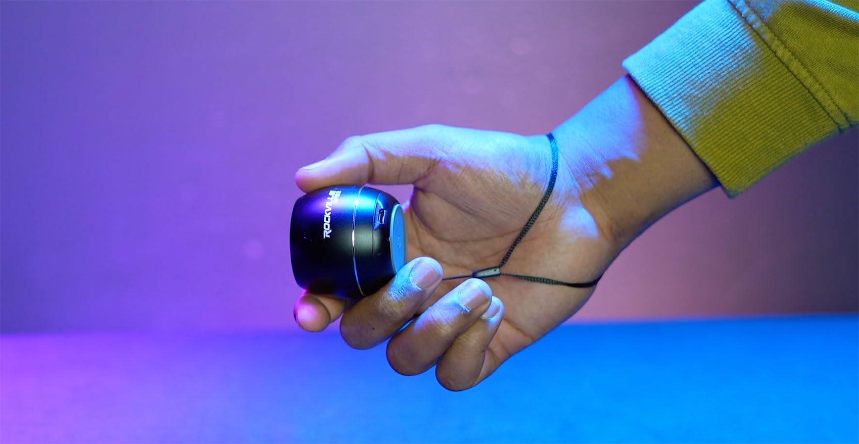 Rockville Rockville RPB2-BLACK Handheld Wireless Portable Bluetooth Speaker Great Sound