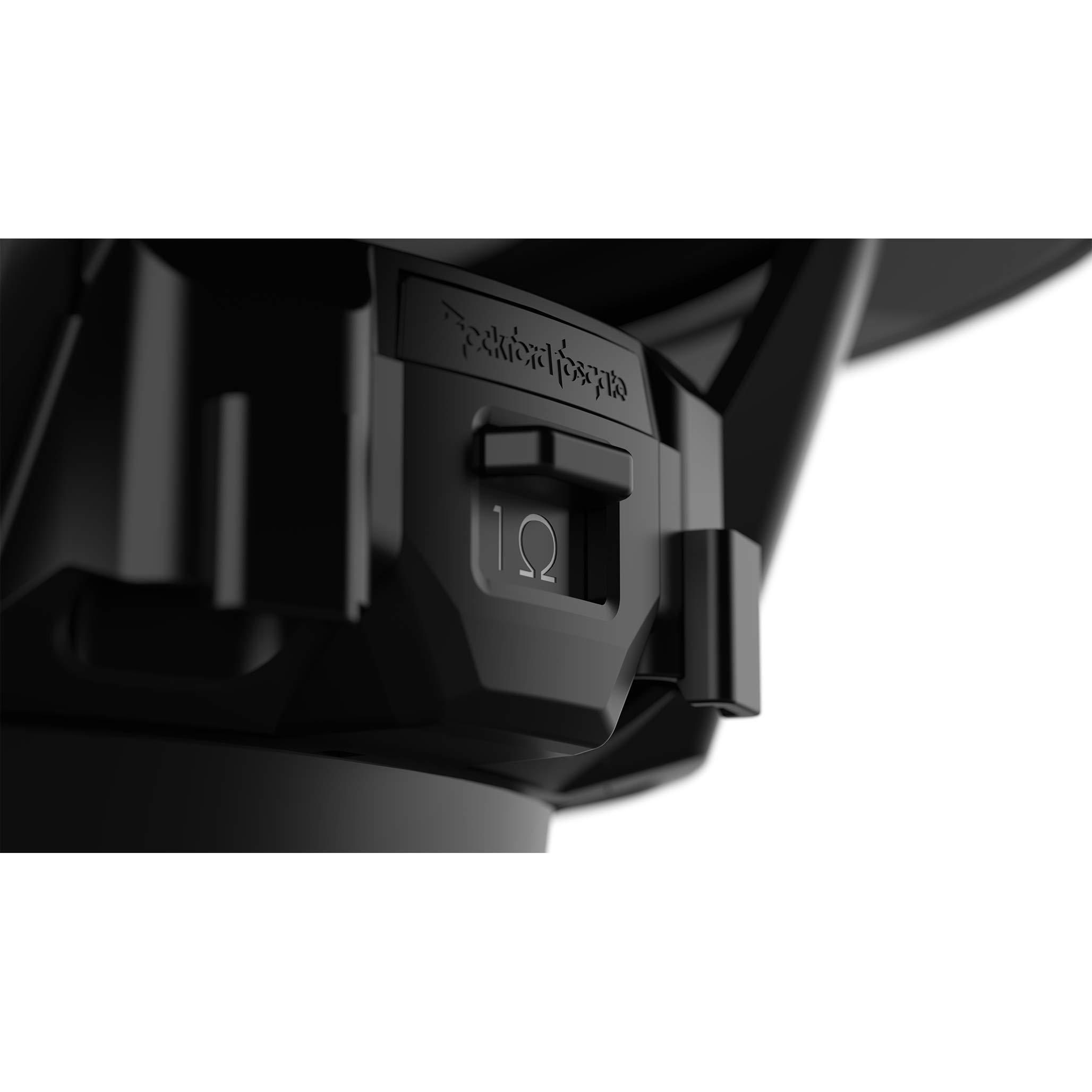 Rockford Fosgate Rockford Fosgate M1D2-10B Color Optix 10\" DVC 2-Ohm Multicolor LED Lighted Marine Subwoofer - Black