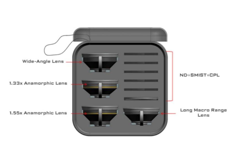 FREEWELL FREEWELL 4 Slots Filter Carry Case for Sherpa 2.0 Lenses & Lens filters