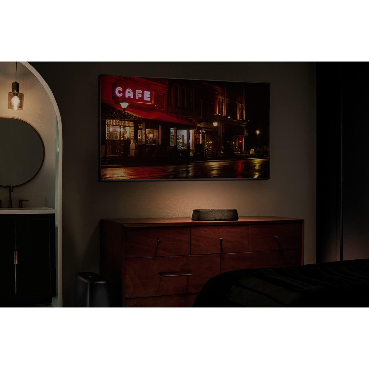 Polk Audio Polk MagniFi Mini AX Sound Bar with Wireless Subwoofer, Dolby Atmos and DTS:X Certified, Polk's Patented VoiceAdjust & SDA Technologies, Ultra-Compact Design, Easy Setup, Black