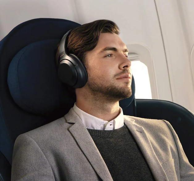 HoneTeek WH-XB900N Earpads, Replacement Ear Pads for Sony WH XB900N Noise Cancelling Headphones, Noise Isolation & Premium Memory Foam, ONLY for Sony XB900N Headphones Soft & Durable (Black)