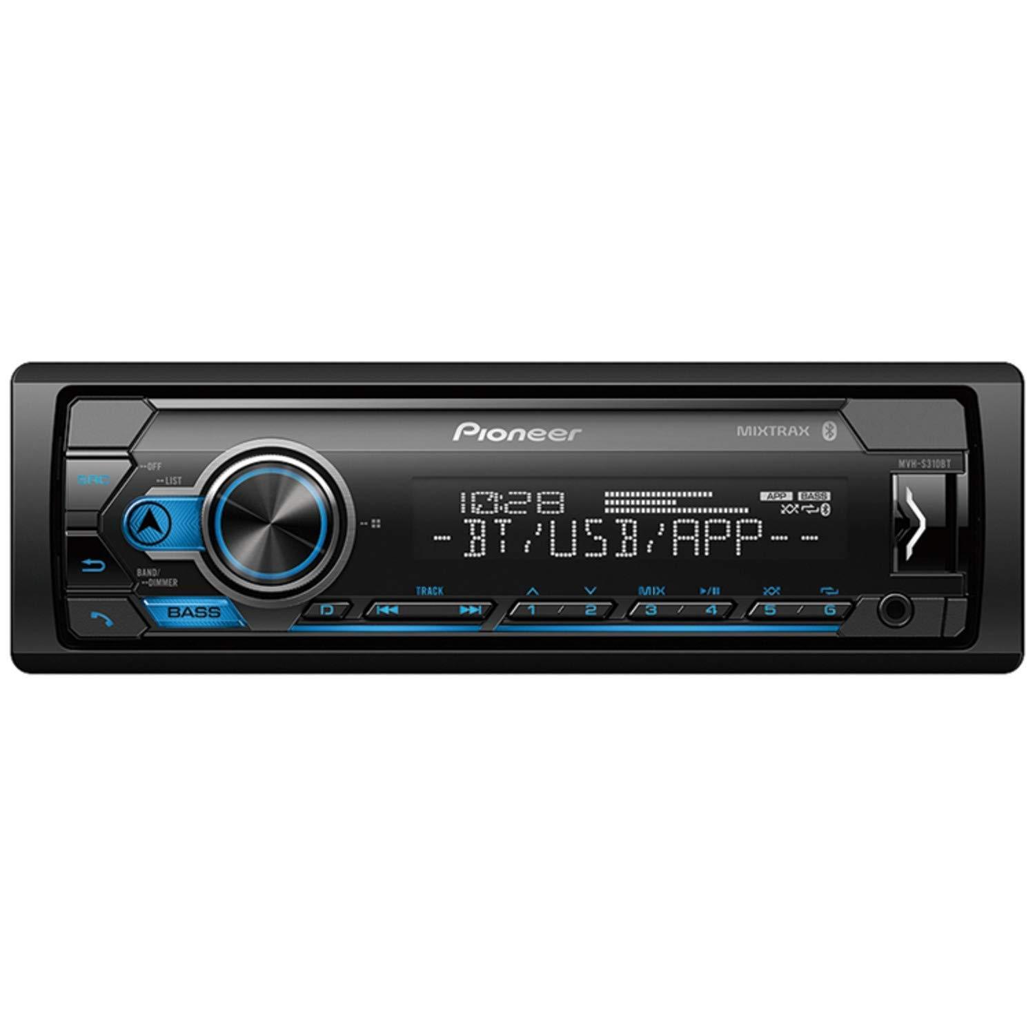 PIONEER Pioneer MVH-S310BT Digital Media Receiver with Smart Sync App Compatibility/MIXTRAX/Built-in Bluetooth (Renewed)