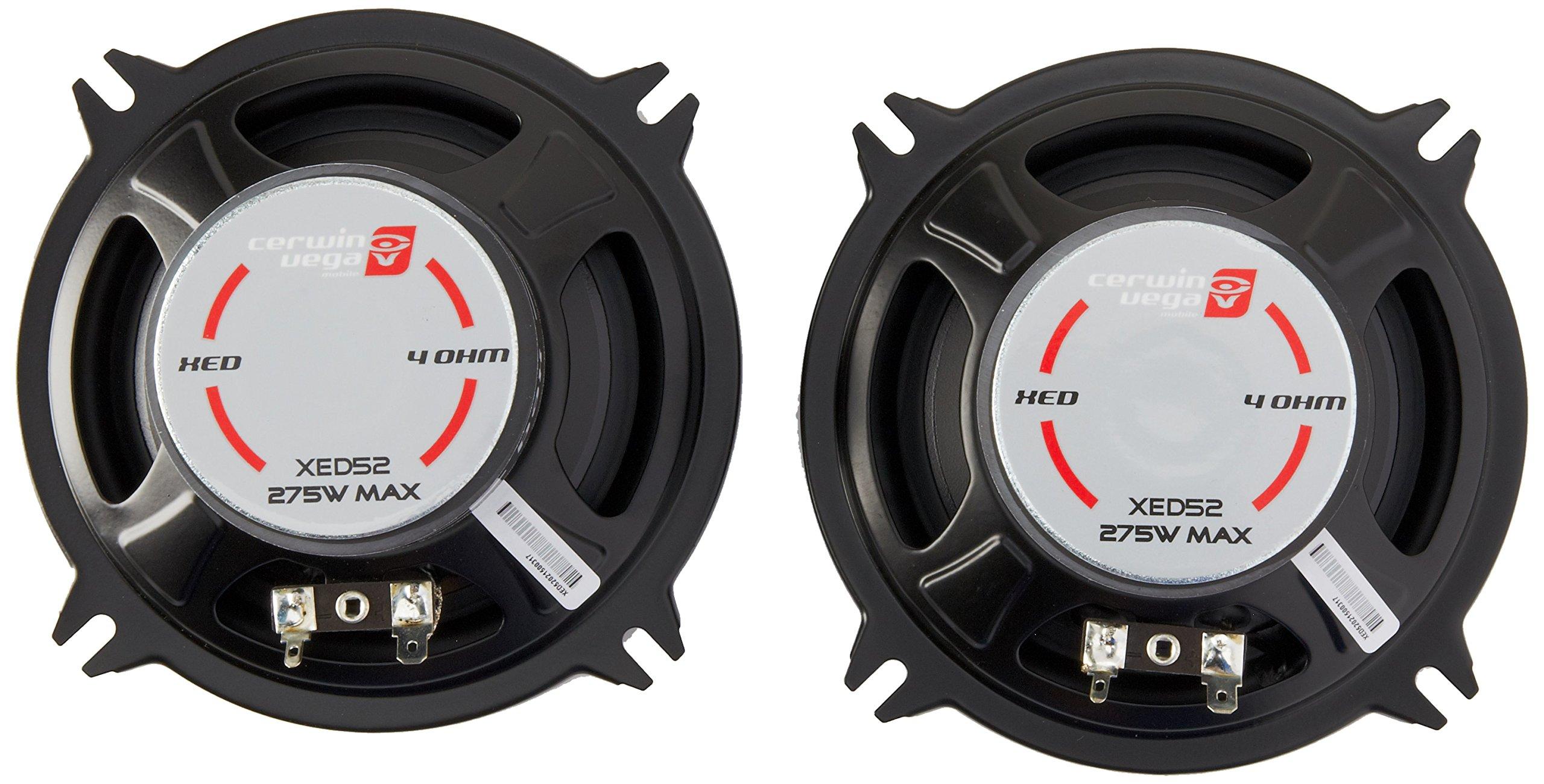 Cerwin Vega Mobile CV Cerwin-Vega Mobile XED52 XED Series Coaxial Speakers (2 Way, 5.25\")