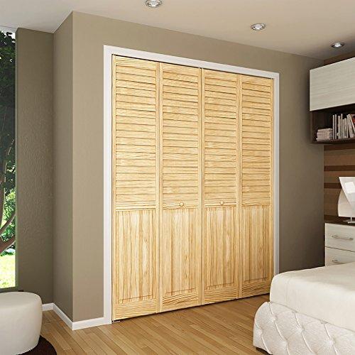 Kimberly Bay Closet Door, Bi-fold, Louver Panel Plantation (30x80)