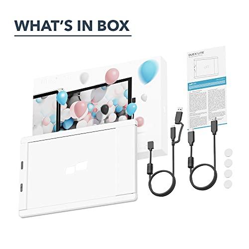 Duex Mobile Pixels DUEX Lite 12.5" 16:9 Full HD Portable Laptop LCD Monitor, Cool White