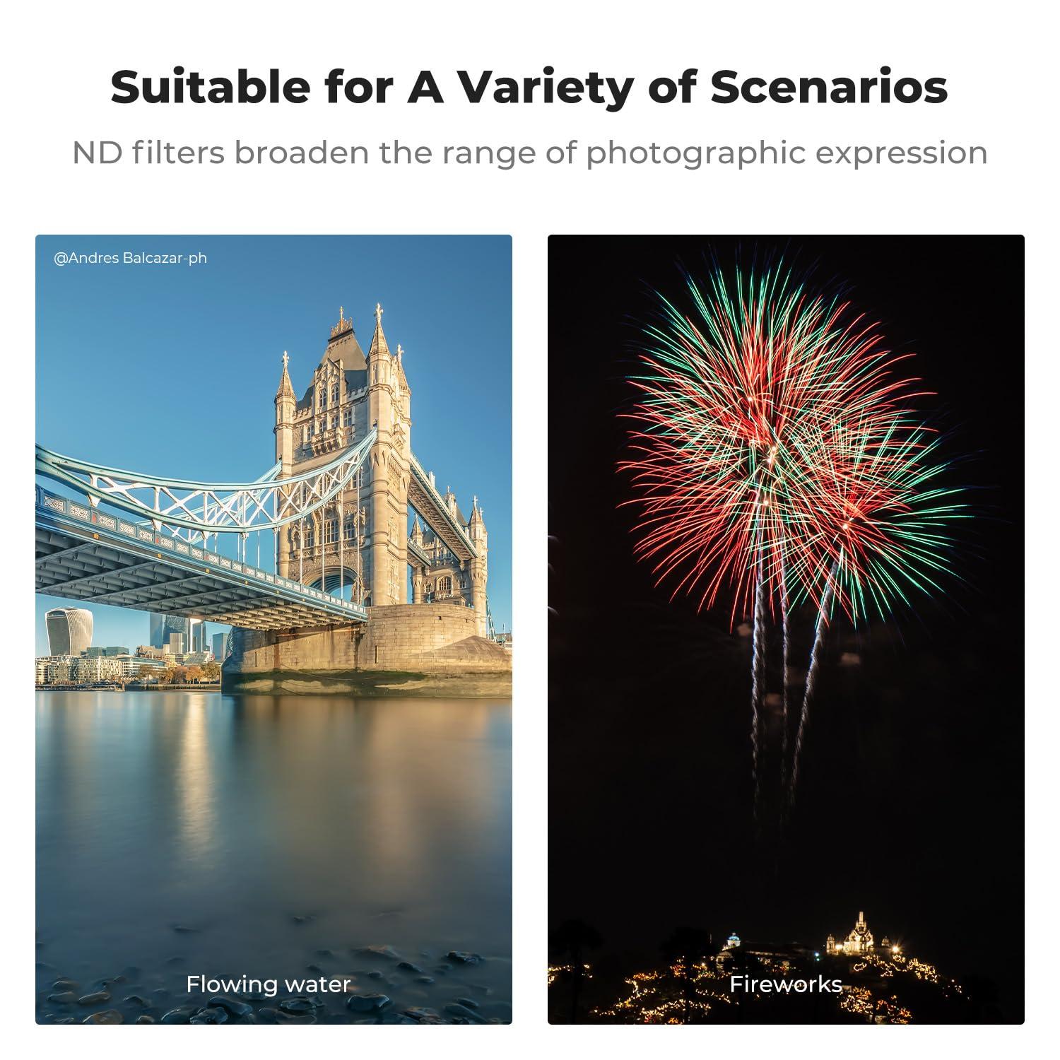 K&F Concept K&F Concept 52mm Fixed ND8 Filter for Camera Lens