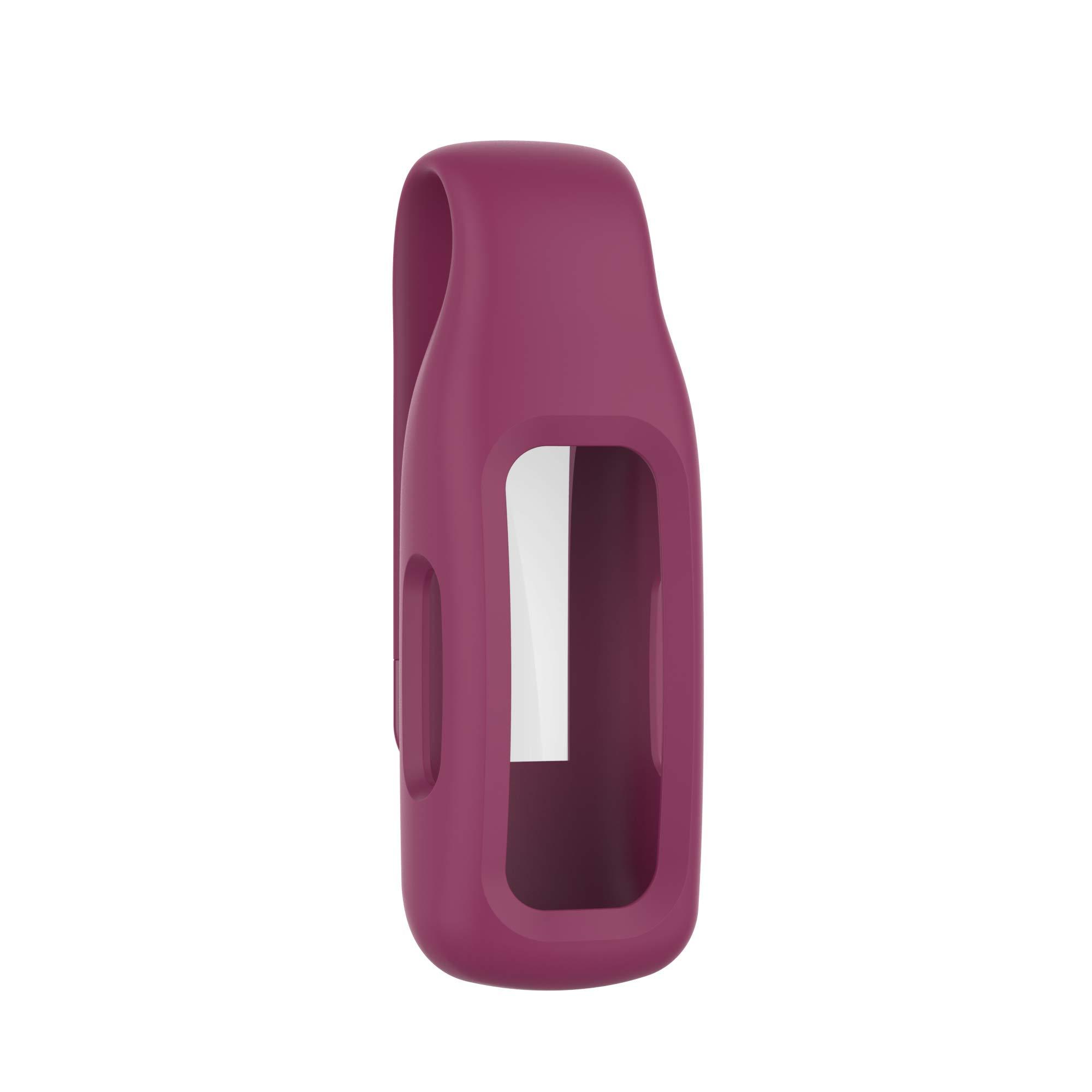 FitTurn FitTurn Compatible with Fitbit Inspire 2 Clip Steel Clip Holder for Inspire 2 HR Colorful Portable Replacement Accessory Clip Clasp Strap Band for Inspire 2 HR Smartwatch (Wine Red)
