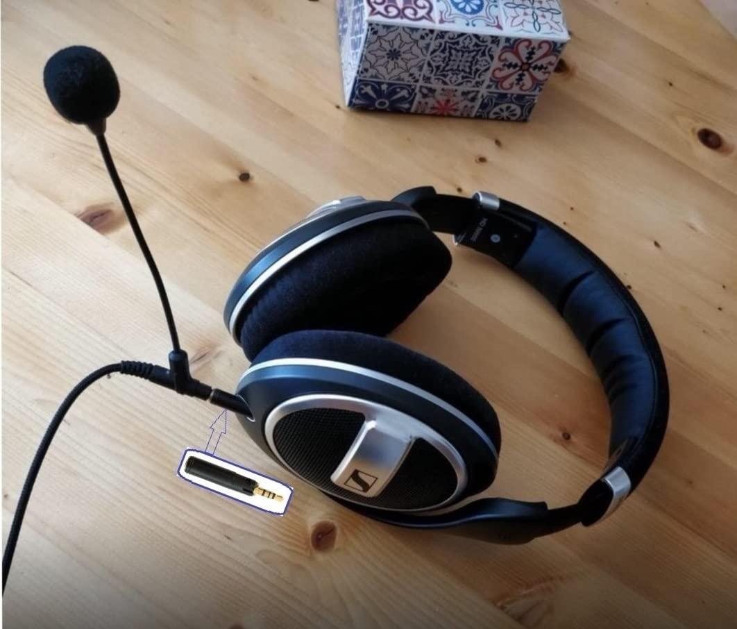 KOKKIA KOKKIA Tiny Versatile 2.5mm Male to 3.5mm Female Adapter with Lock/Unlock Feature : Extremely Versatile for Attachment to headsets/Devices with 2.5mm Audio Port.