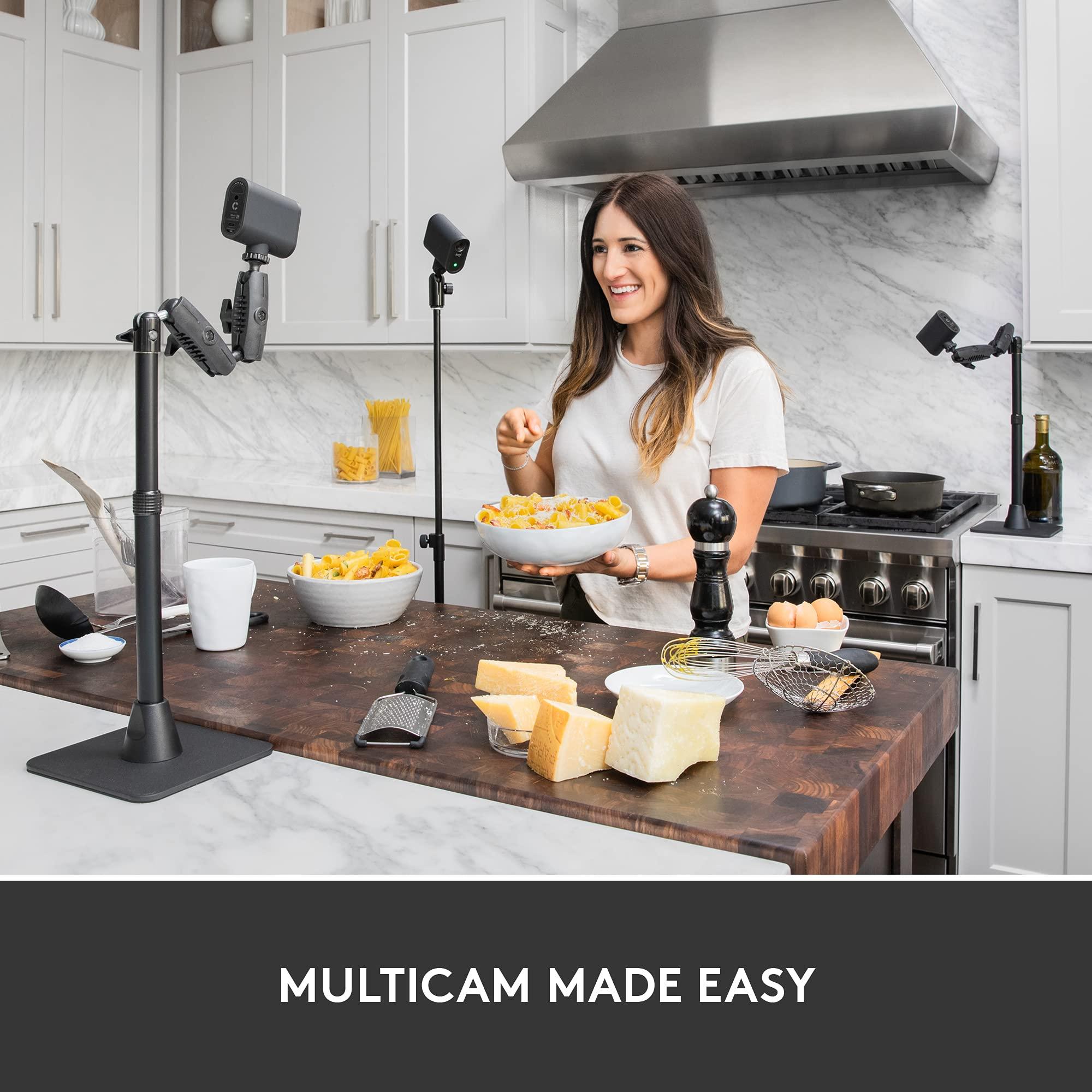 Logitech for Creators Logitech for Creators Mevo Start, Wireless Live Streaming Camera, 1080p HD Video Quality, Intelligent App Control, Stream via LTE or Wi-Fi - Black