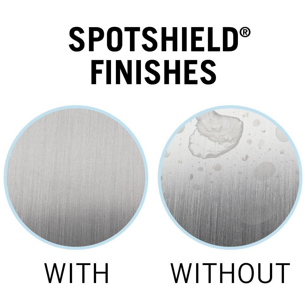 DELTA FAUCET Delta Faucet Leland Touch Kitchen Faucet Brushed Nickel, Kitchen Faucets with Pull Down Sprayer, Kitchen Sink Faucet, Touch2O Technology, SpotShield Stainless 9178T-SP-DST, Without Soap Dispenser