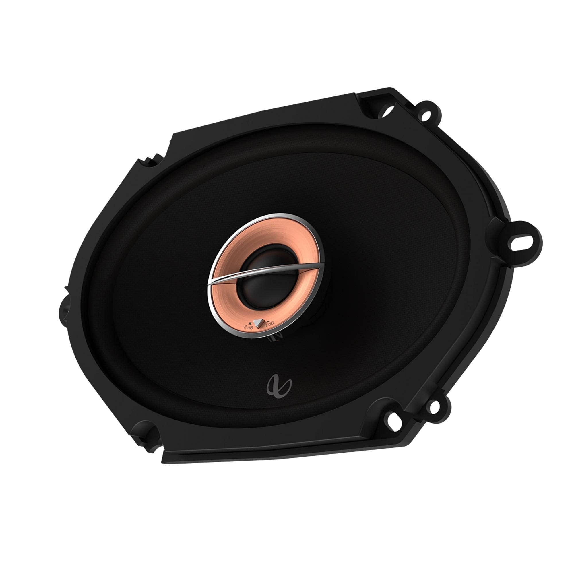Infinity Infinity KAPPA683XF 6" x 8" (147mm x 205mm) Two-Way Car Speaker with 1 Pair RKFR5768 Roadkill Fast Rings