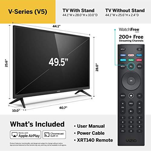 VIZIO VIZIO V-Series 50-inch - 4K HDR Smart TV (49.5-inch Diag.) (V505-H11,2020)