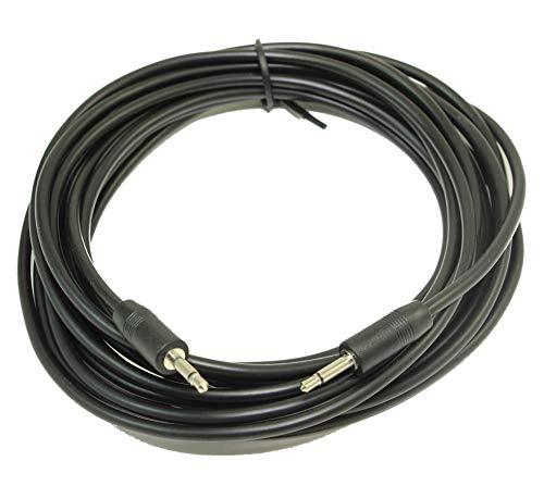 My Cable Mart MyCableMart 15ft 2.5mm Slim Mono TS (2 Conductor) Male to Male Audio Cable