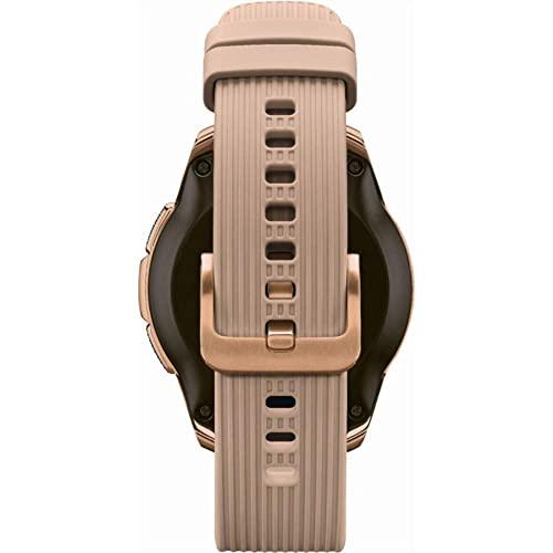 SAMSUNG SAMSUNG Galaxy Watch (42mm), Sleep Monitor, Rose Gold (Bluetooth) (Renewed)