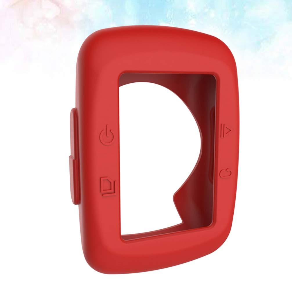 Hemobllo Edge Protective Case Compatible for Garmin Edge 200 500 Cycling Bike Computer Cases Cover Shell Protective Case Cover (Red) Edge Bike Computer Shell
