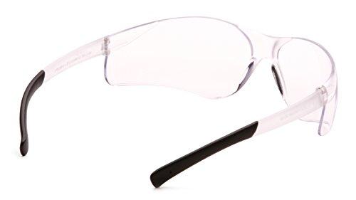 Pyramex Safety Pyramex Safety Products S2510S Ztek Safety Glasses, Clear Lens with Clear Temples, Clear, One Size