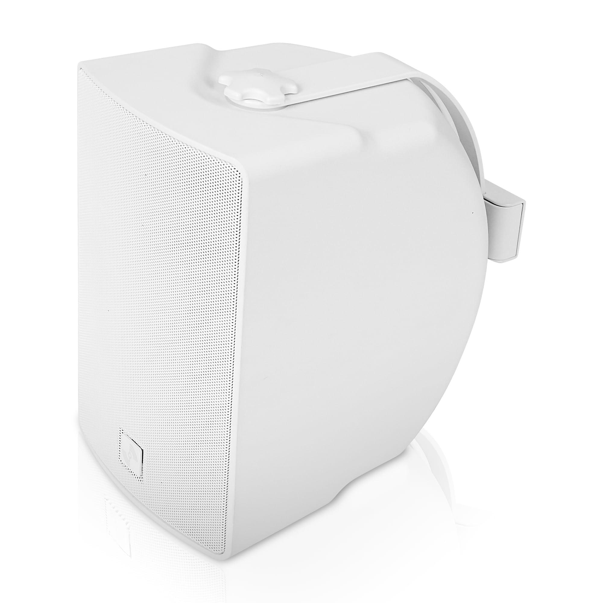 Sound Town Sound Town Pair of 6.5" Weather-Resistant Surface-Mount Speaker, Indoor/Outdoor, 70V/100V/8ohm, for Home & Commercial Installation, White (TARVOS-65W-PAIR)