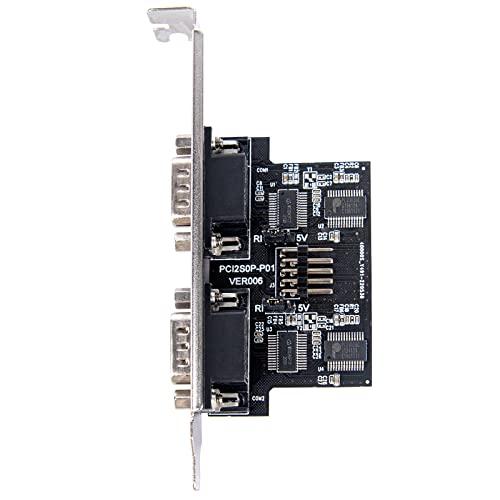 SilverStone Technology SilverStone Technology ECD01 Internal USB 2.0 to Dual RS232 Serial Port Adapter, SST-ECD01