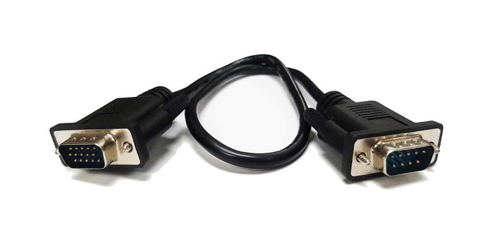 AllAboutAdapters CGA RGB DB 9-Pin to HD 15-Pin VGA Adapter Cable