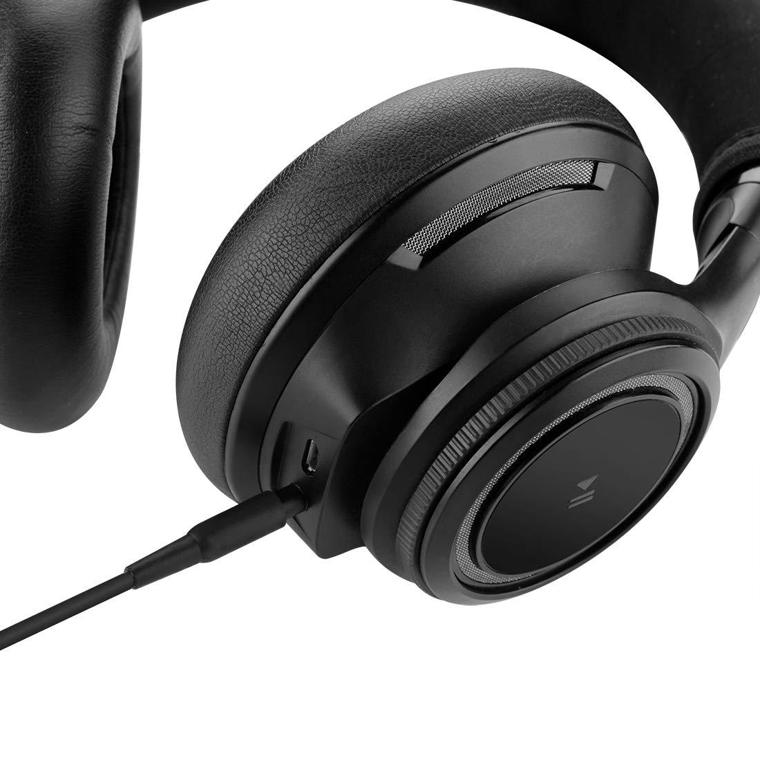 GEEKRIA GEEKRIA Audio Cable with Mic Compatible with Plantronics BackBeat PRO 2 Headphones Cable, 1/8\" (3.5mm) to 3.5mm Replacement Stereo Cord with Inline Microphone and Volume Control (4 ft/1.2 m)