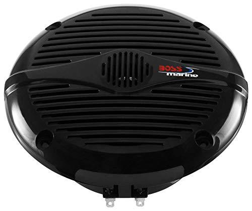 BOSS Audio Systems BOSS MR50B 5.25" 2-Way 150W Marine/Boat Car Coaxial Audio Speakers (8 Pack)