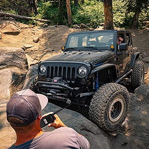 Radioddity Radioddity GM-30 GMRS Radio Handheld 5W Long Range Two Way Radio for Adults, GMRS Repeater Capable, with NOAA Scanning & Receiving, Display SYNC, for Off Road Overlanding Family Use, 1 Pack