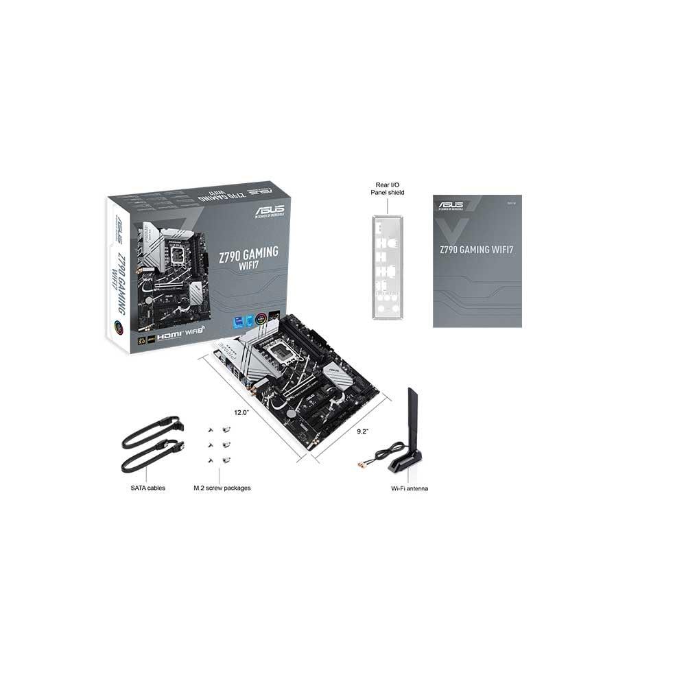 INLAND INLAND by Micro Center CPU Motherboard Intel i9-12900K 12th Gen 16-Cores LGA 1700 Desktop Processor with ASUS Z790 Gaming WIFI7 ATX Motherboard