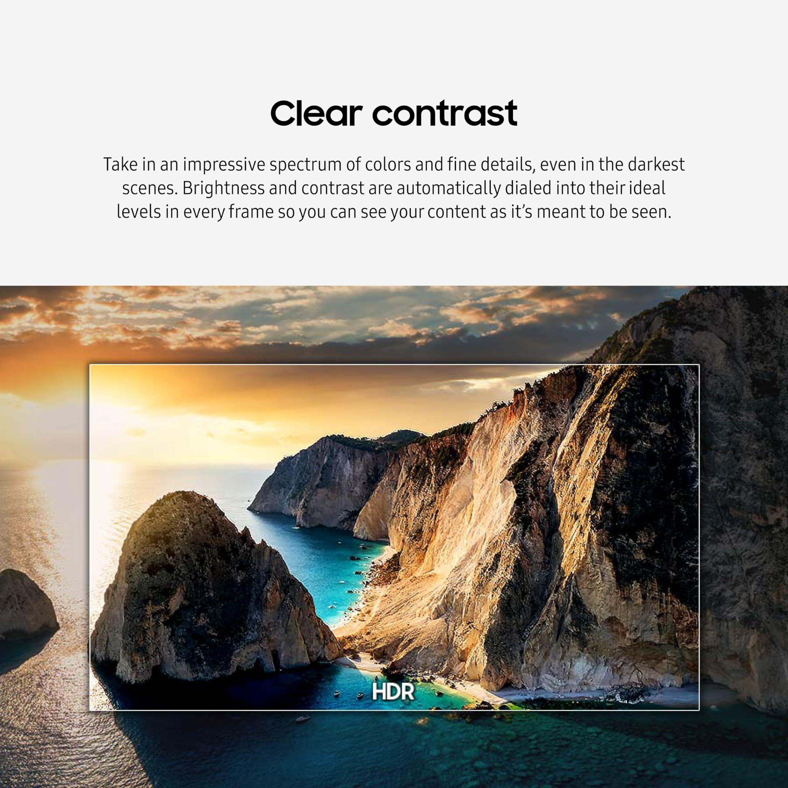 SAMSUNG Samsung 70-in DU7200 Crystal UHD Smart TV - UN70DU7200FXZA (2024) (Renewed)