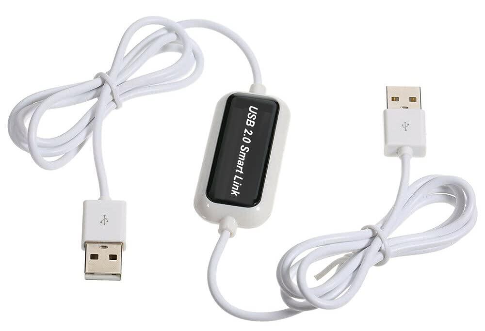 Allaboutadapters Allaboutadapters USB 2.0 Smart Link Cable for Data File Transfer and Keyboard Mouse Sharing