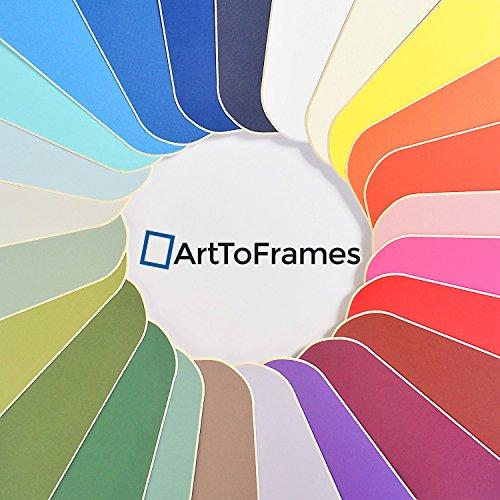 ArtToFrames 18x35 Smooth Black / Black Custom Mat for Picture Frame with 14x31 opening size (Mat Only, Frame NOT Included)