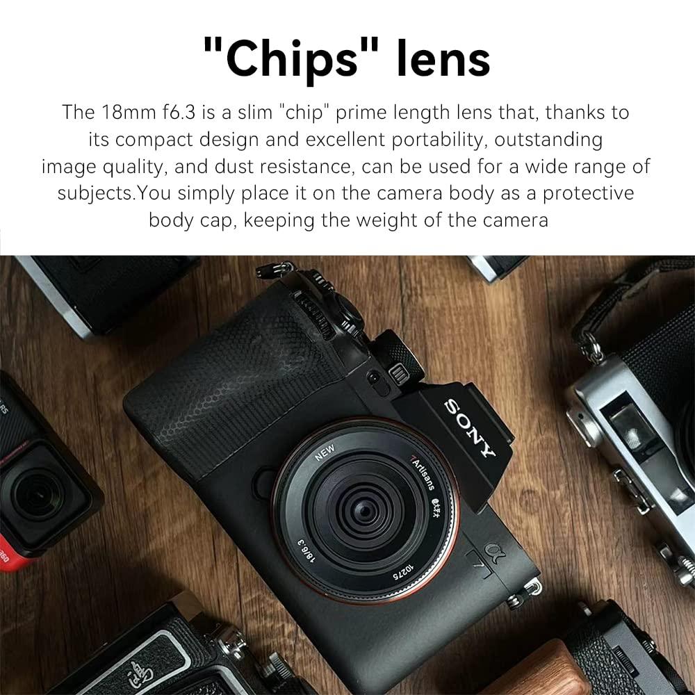 7artisans 7artisans 18mm F6.3 II APS-C Frame Manual Focus Standard Prime Lens Pancake Lens for Nikon Z Mount Camera